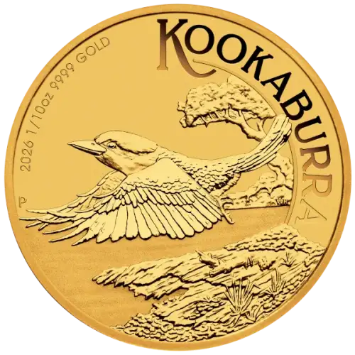 2026 1/10oz Australian Perth Mint Gold Kookaburra