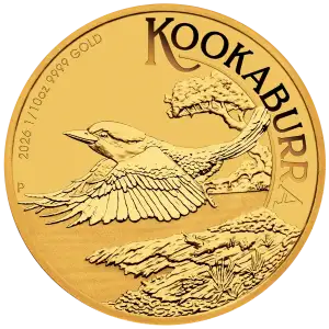 2026 1/10oz Australian Perth Mint Gold Kookaburra