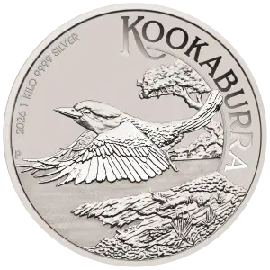 2026 1KILO Australian Perth Mint Silver Kookaburra