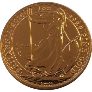 Any Year 1oz British Gold Britannia - 9999 (2013-present)